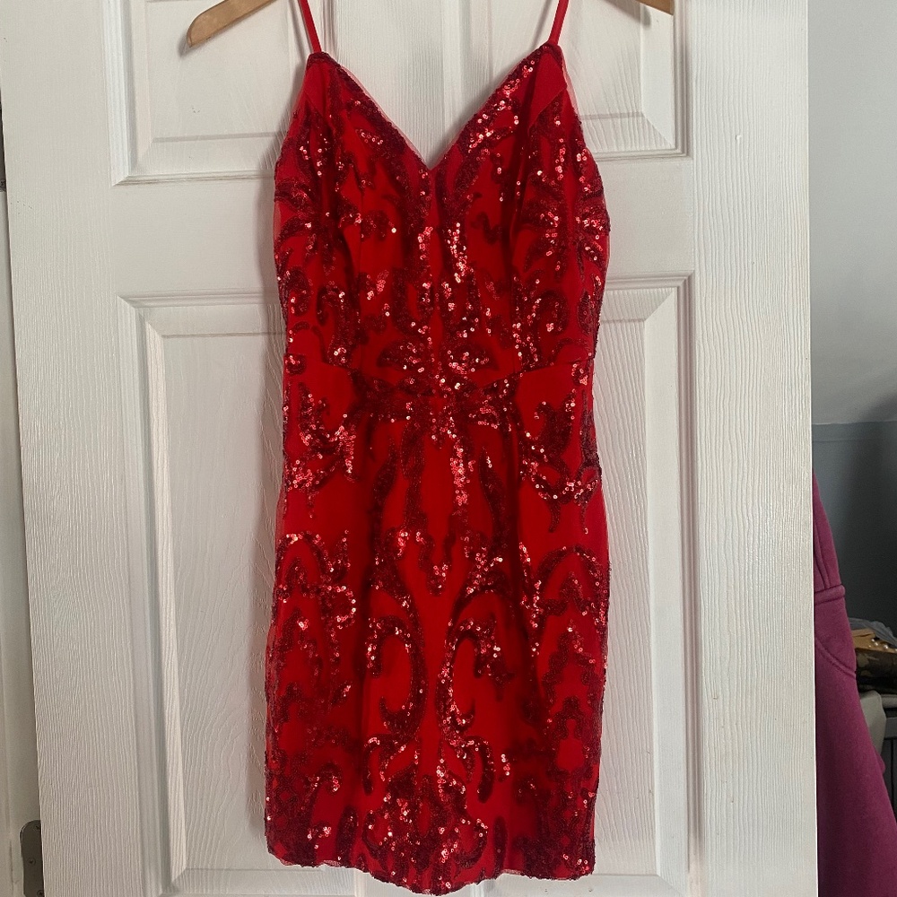 Red Homecoming Dress